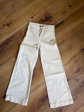 ROLLA'S sailor Jean in off white